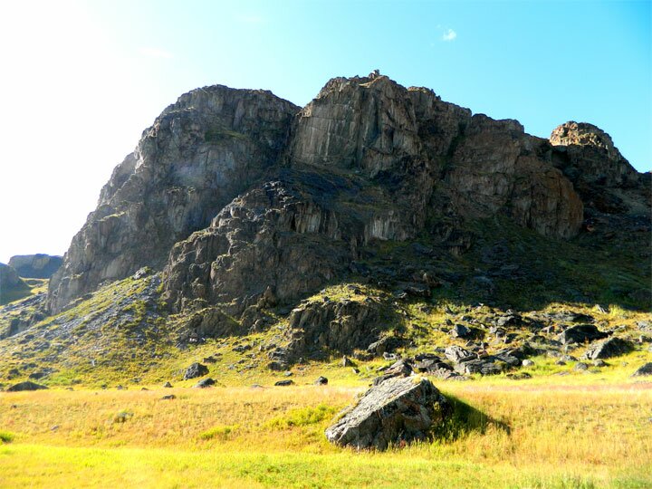 Горный Алтай поход на плоскогорье Укок - Перевал и туры на вершине