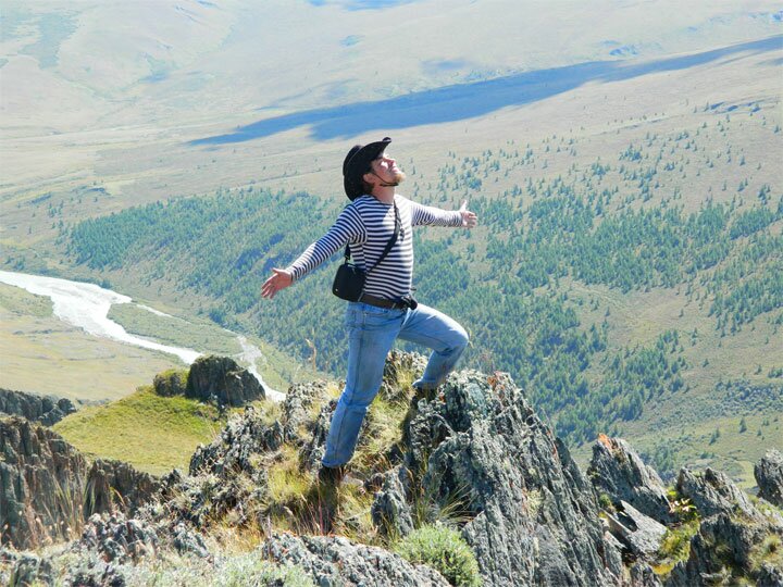 Горный Алтай поход на плоскогорье Укок - Перевал и туры на вершине