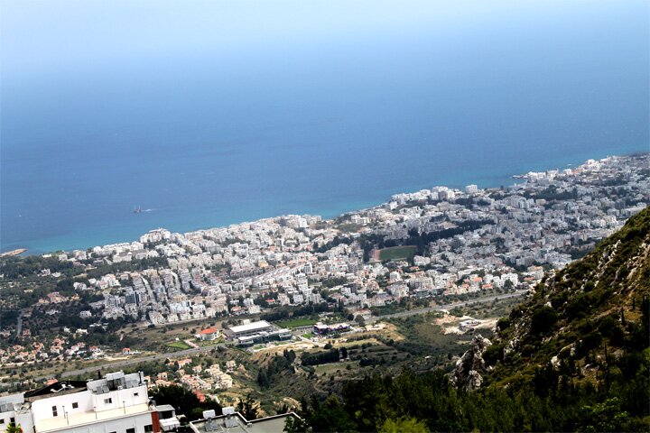 Северный Кипр - Вид на Киренею