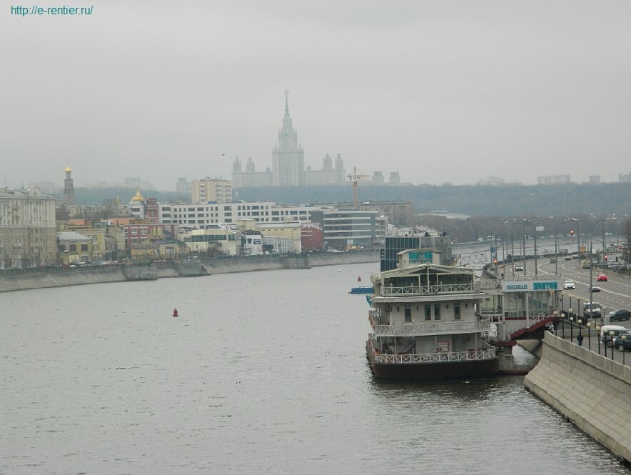 Москва река вид с моста